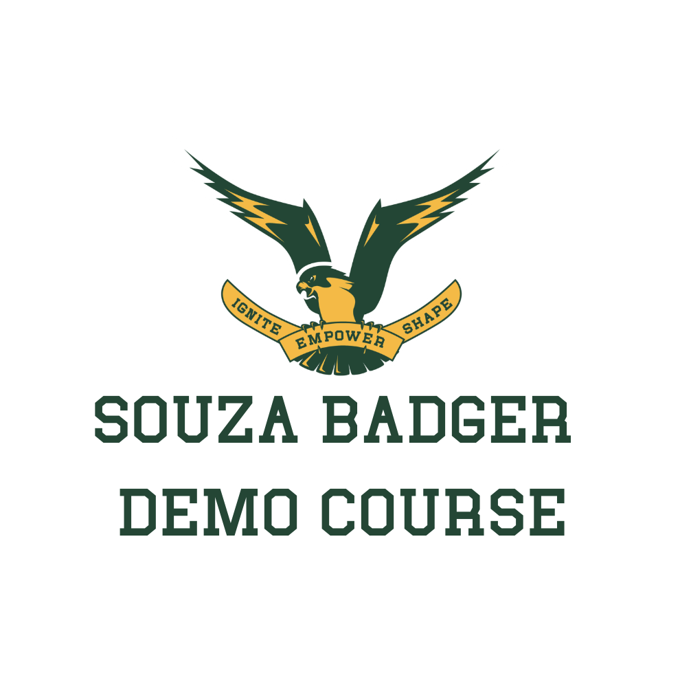 FINAL K12 Demo Course (Souza Badger)